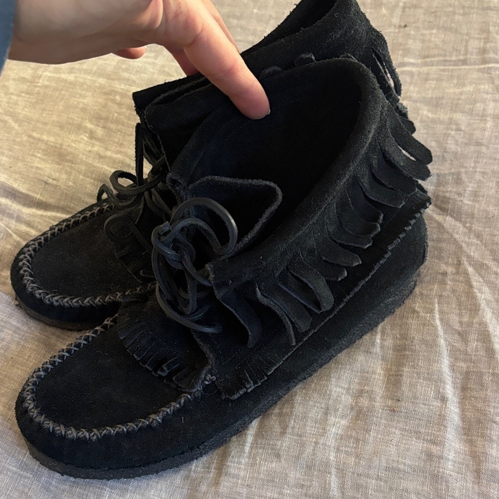 Eastland moccasin black boots - Picture 3 of 4